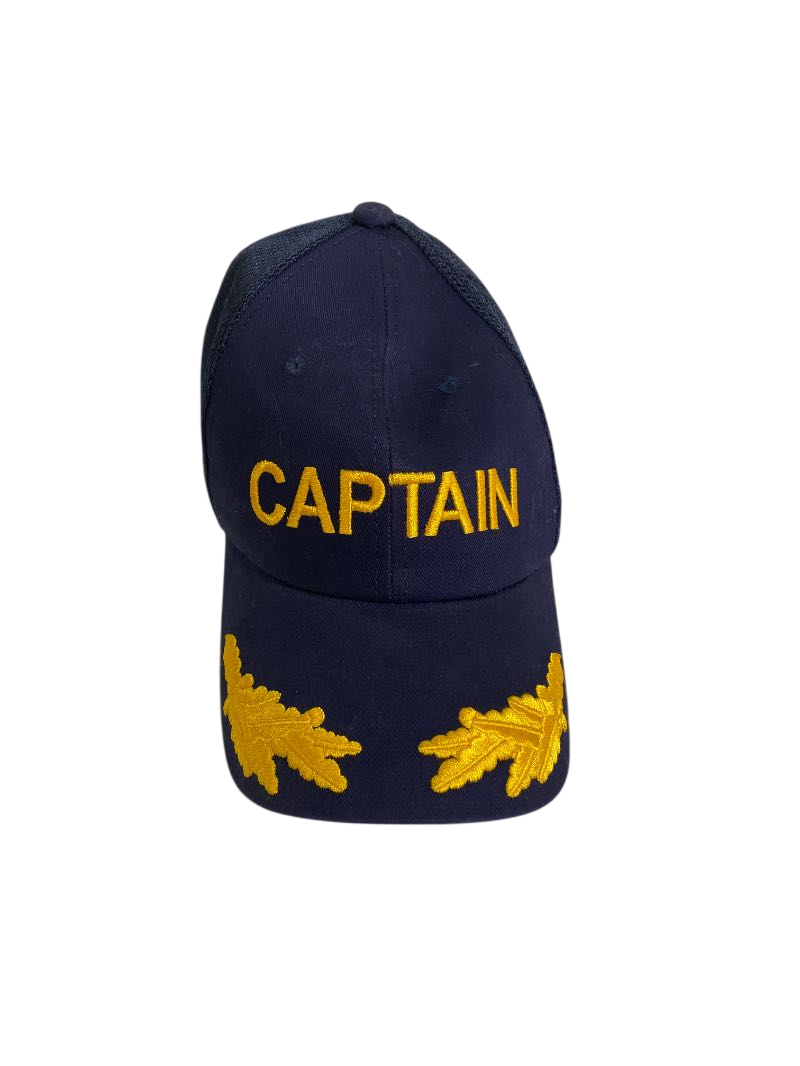 Broner  Embroidered Captain Hat Hats