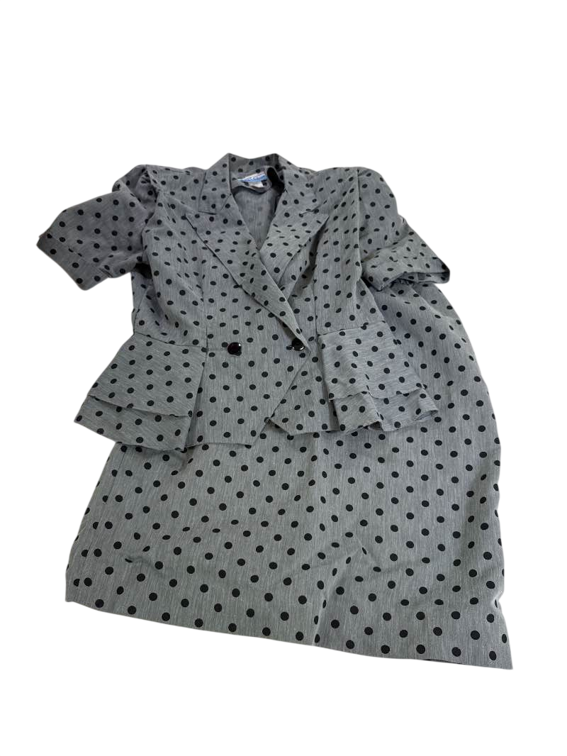 Just O Vintage Polka Dot Suit Vintage