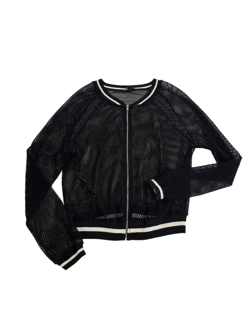 Love Culture Mesh bomber jacket Long Sleeves