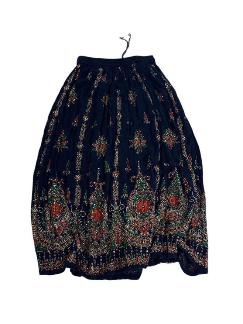 Royal Paisley Vintage Paisley Skirt Vintage