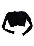 Windsor Ruched crop top Long Sleeves