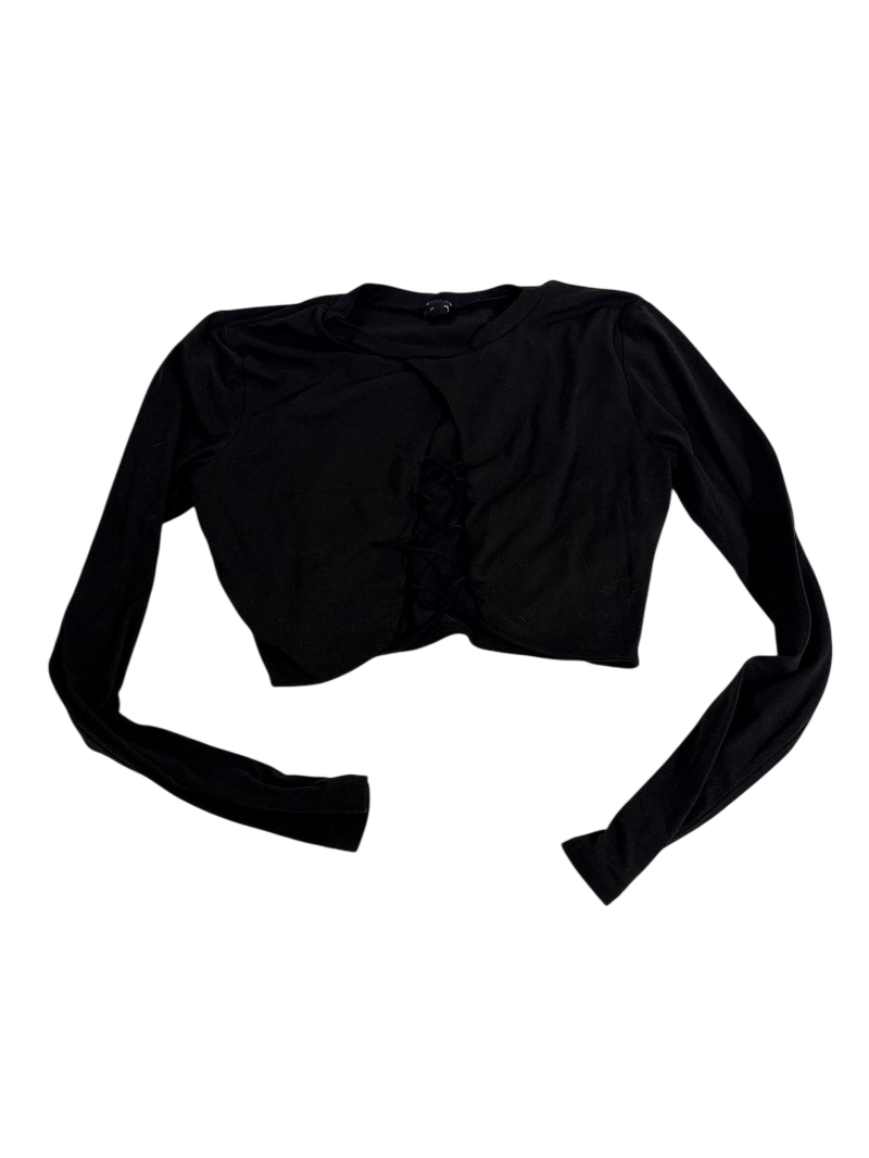Windsor Ruched crop top Long Sleeves