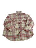 Davi&Dani Plaid button-down shirt jacket Outerwear