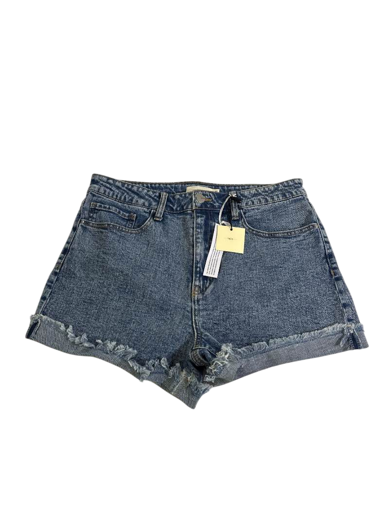 Tgla Frayed Hem Shorts Shorts