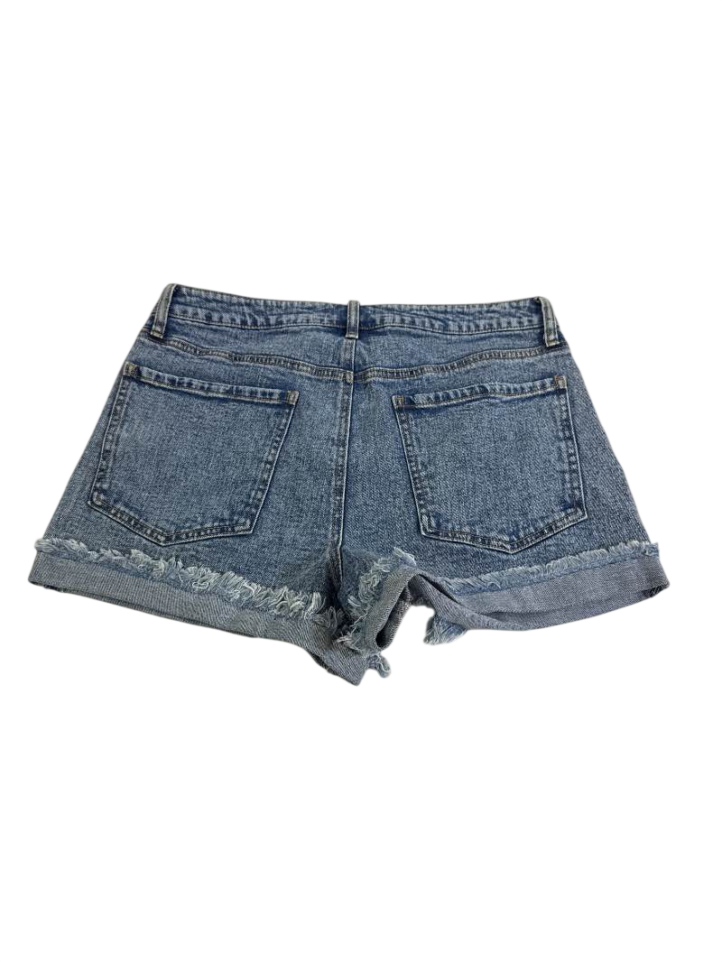 Tgla Frayed Hem Shorts Shorts