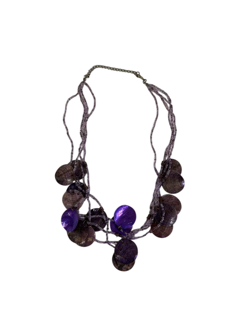 None Beaded Necklace Jewelry