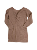 None Twist front sweater dress Dresses