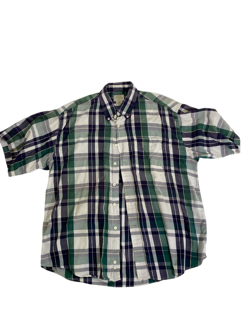 Haggar Clothing  Vintage Plaid Button-Up Vintage
