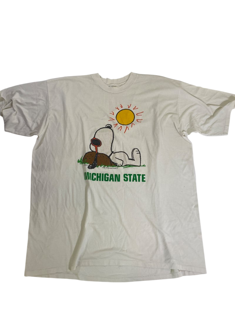 None Michigan State graphic tee Vintage