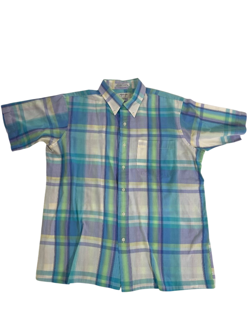 Arrow Sport  Vintage Button-Up Shirt Vintage