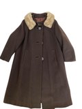None Classic Wool Coat Vintage
