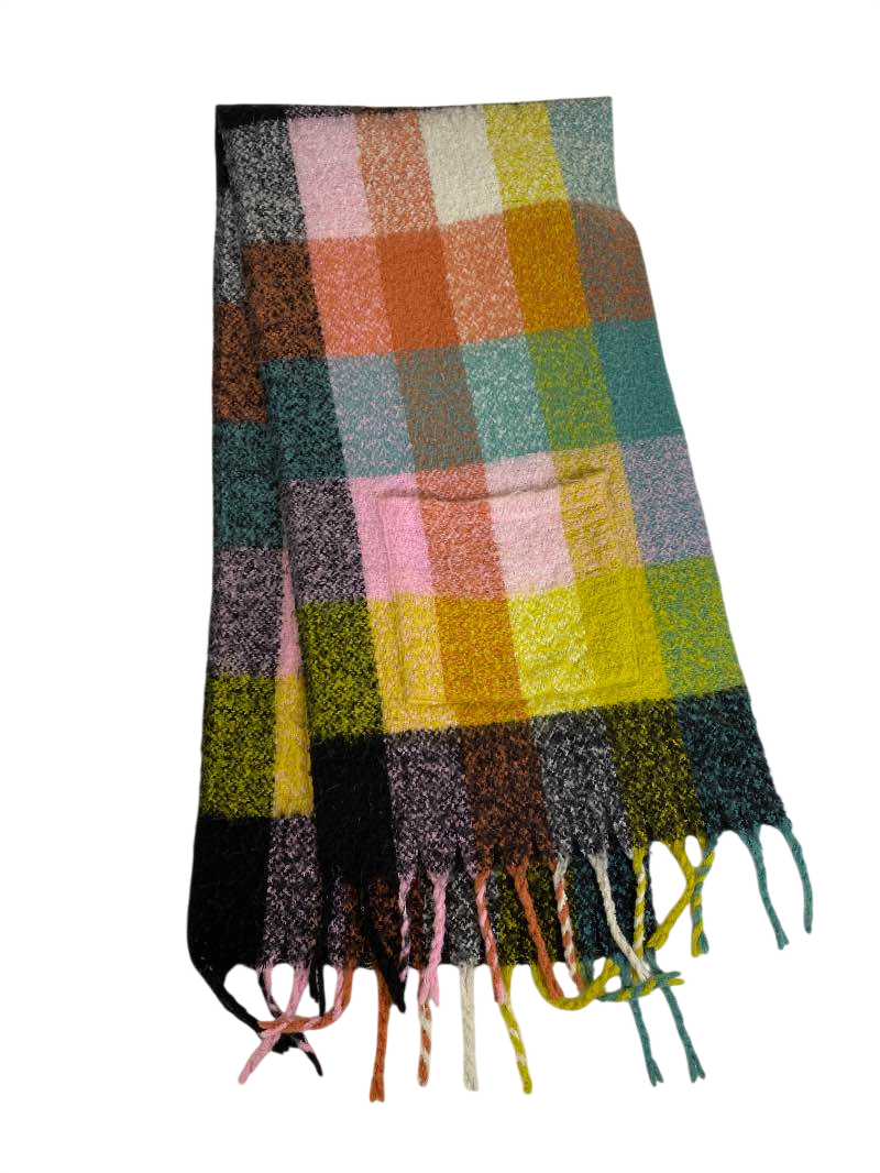 None Fringe Scarf Accessories