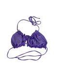 None Ruched Bikini Top Swimwear