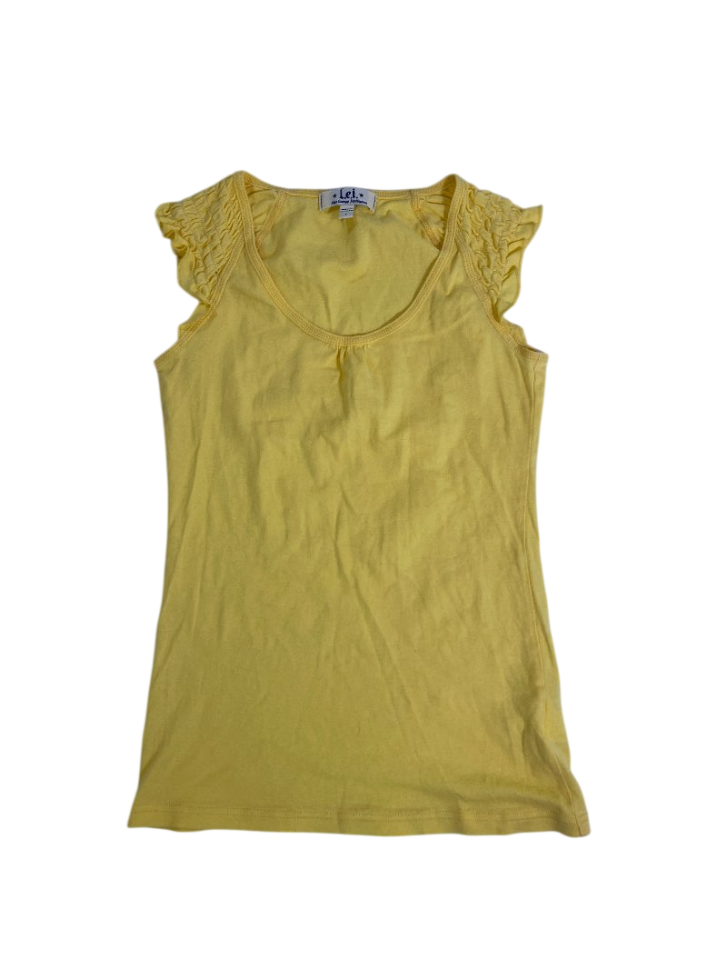 L. E. I. Vintage Ruffle Tank Vintage