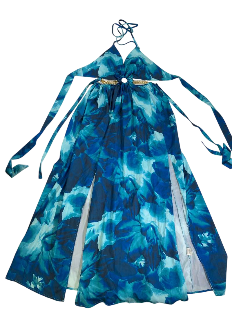None Halter Maxi Dress Dresses