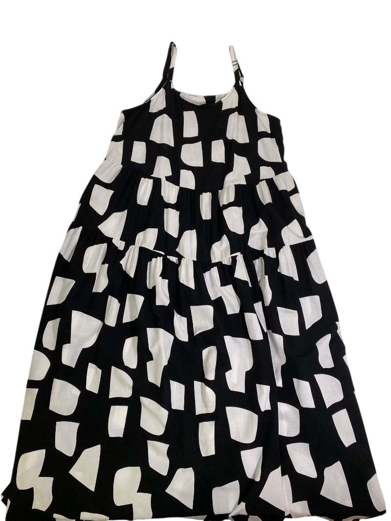 None Tiered Spaghetti Strap Dresses
