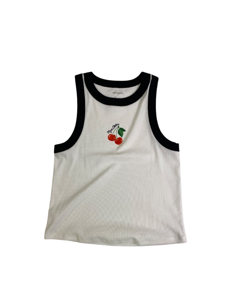 Old Navy  Cherry embroidered tank Tanks