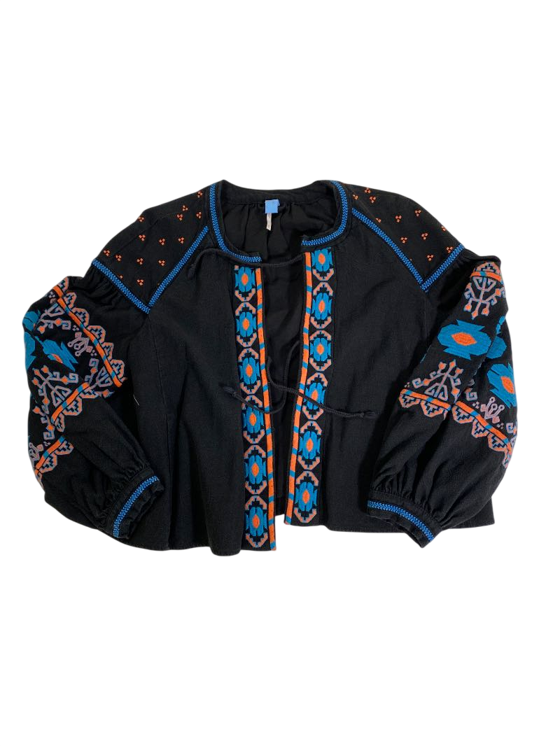 Free People  Embroidered long sleeves Long Sleeves