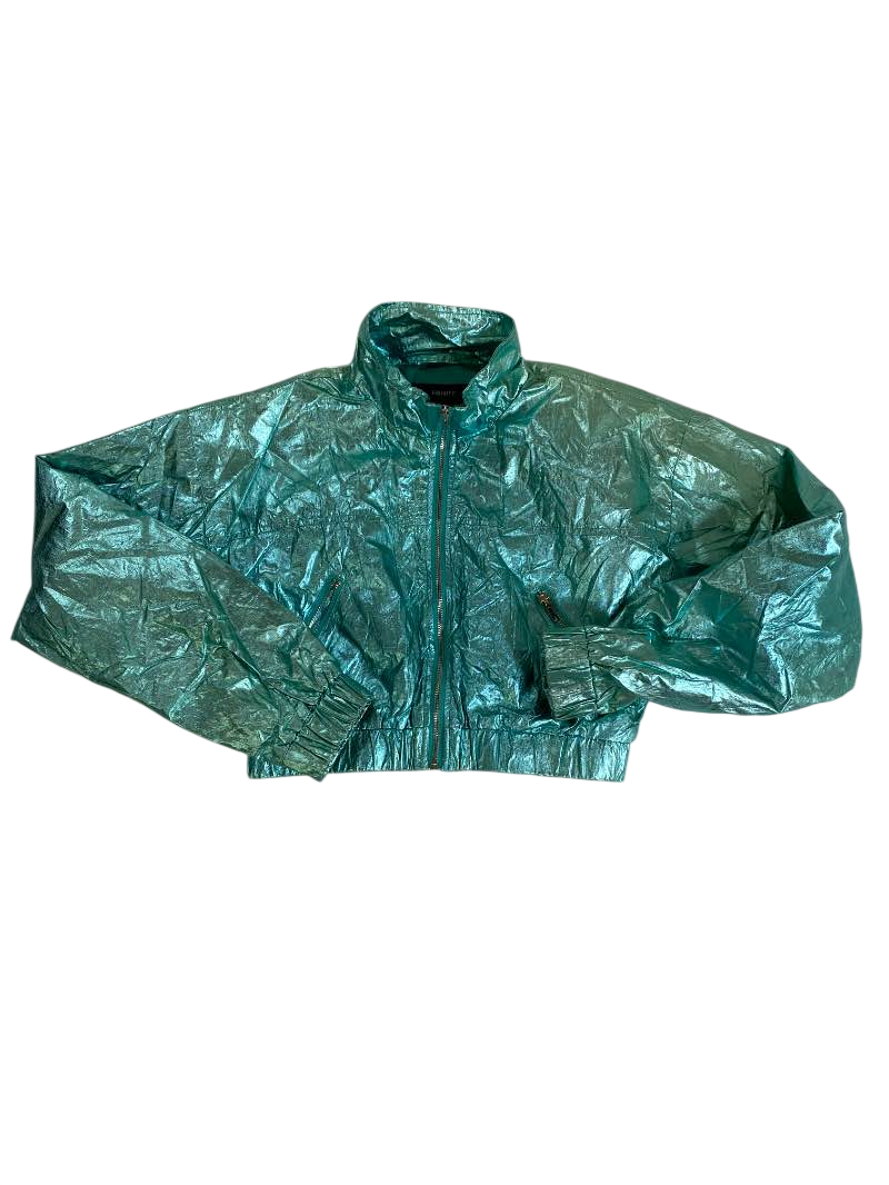 Forever 21 Cropped Zip-Up Outerwear