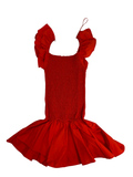 Zara  Smocked Ruffle Mini Dresses