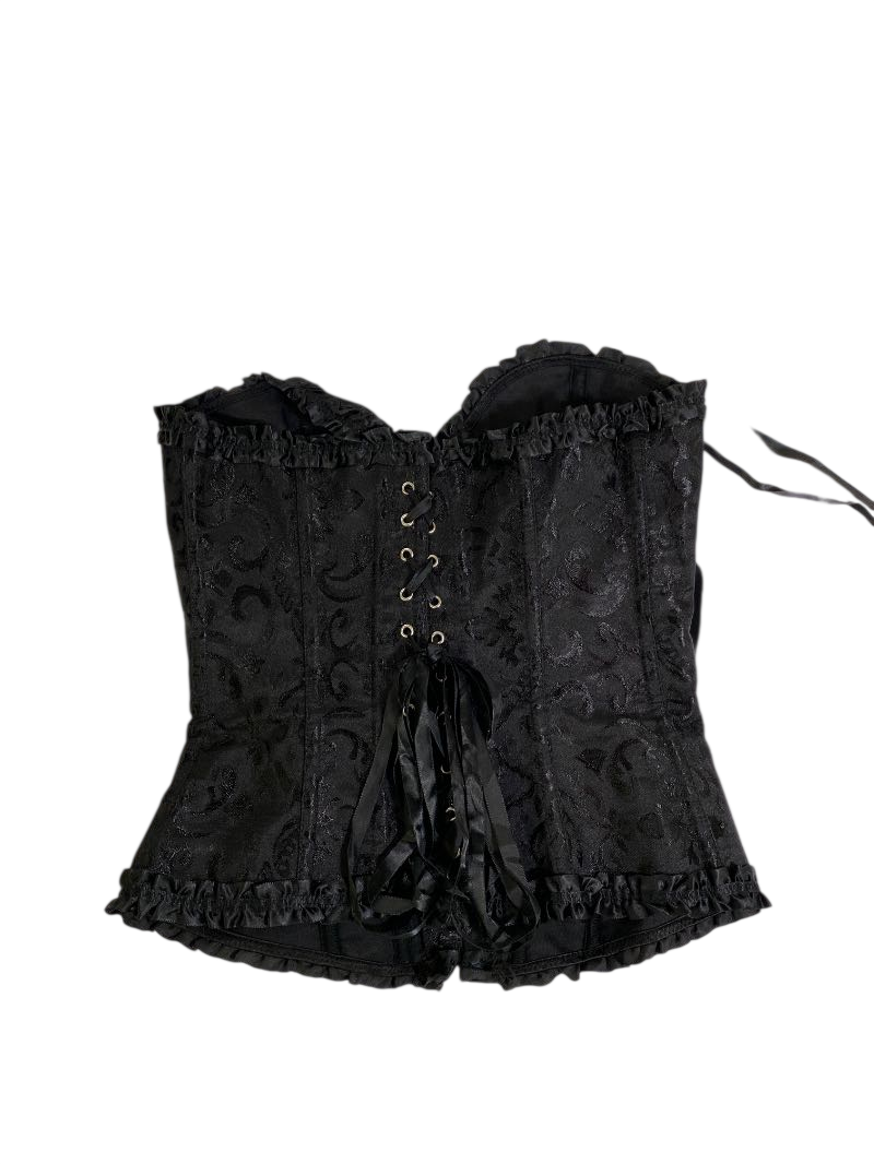None Corset-style top Tanks