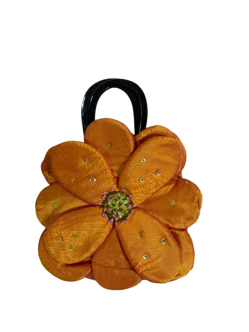 None Flower-shaped tote Handbags