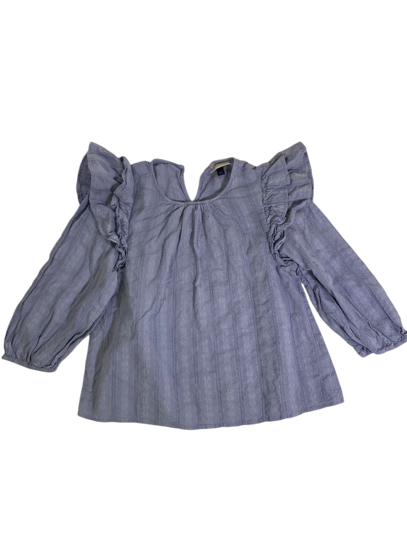 Universal Thread  Ruffle Sleeve Blouse Long Sleeves