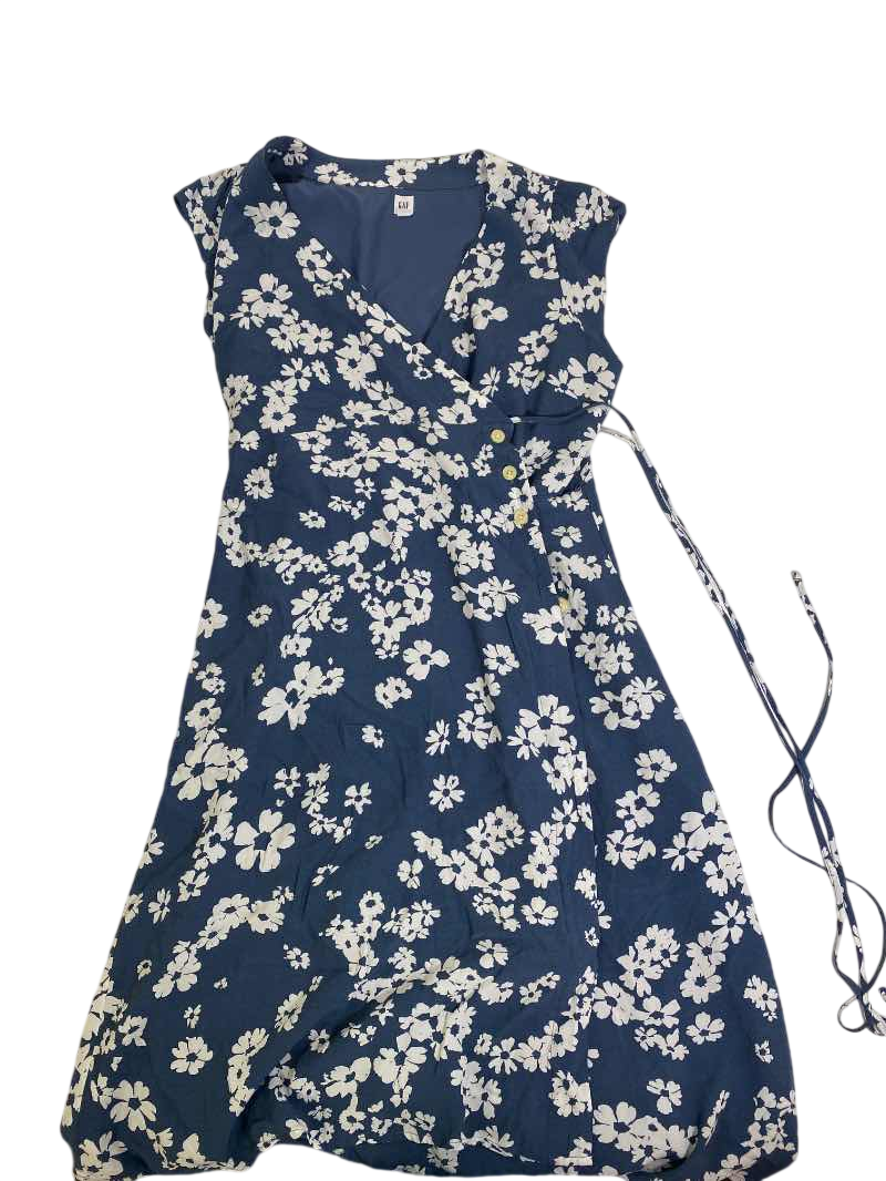 Gap Floral Wrap Dress Dresses