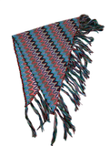None  Vintage Fringed Scarf Vintage