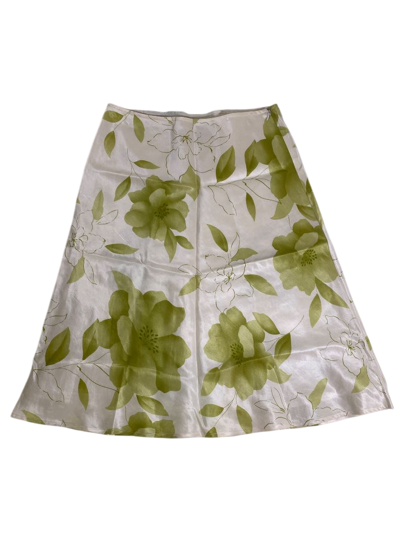 Irvine Park Floral A-Line Skirt Vintage