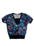 K.K. Vintage Floral Blouse Vintage