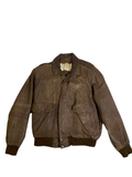 None Classic Leather Jacket Vintage