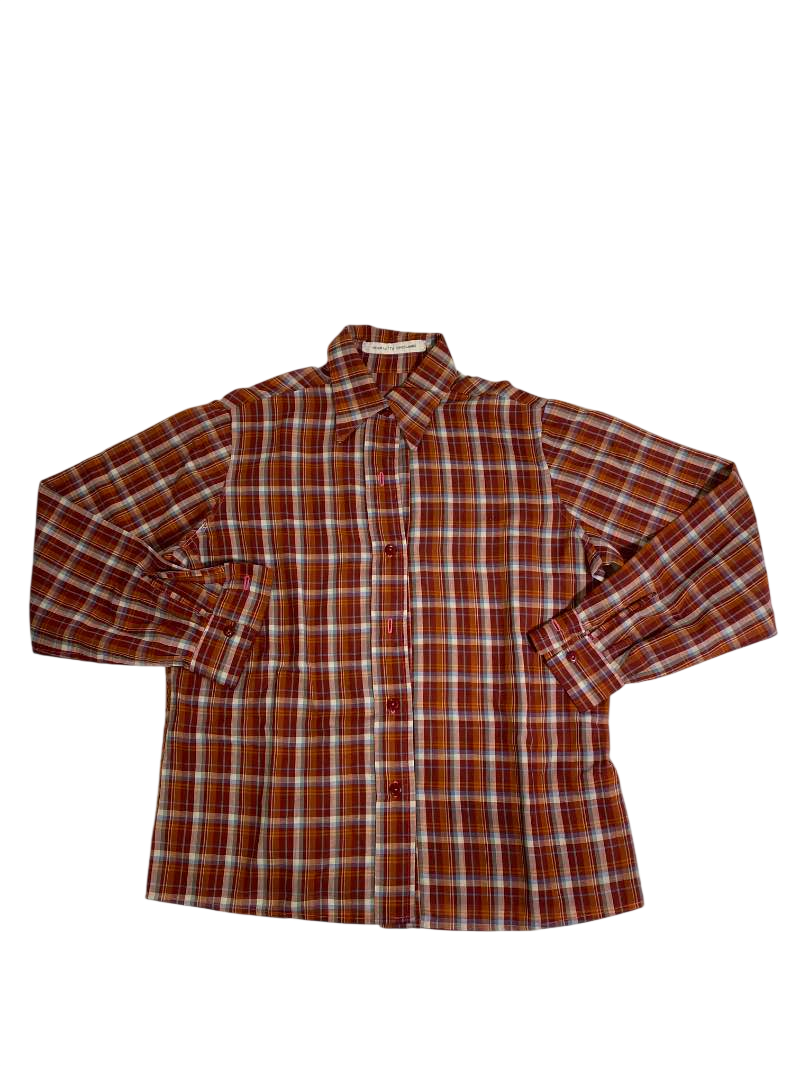 Henrietta Spoelman  Vintage Plaid Button-Up Vintage