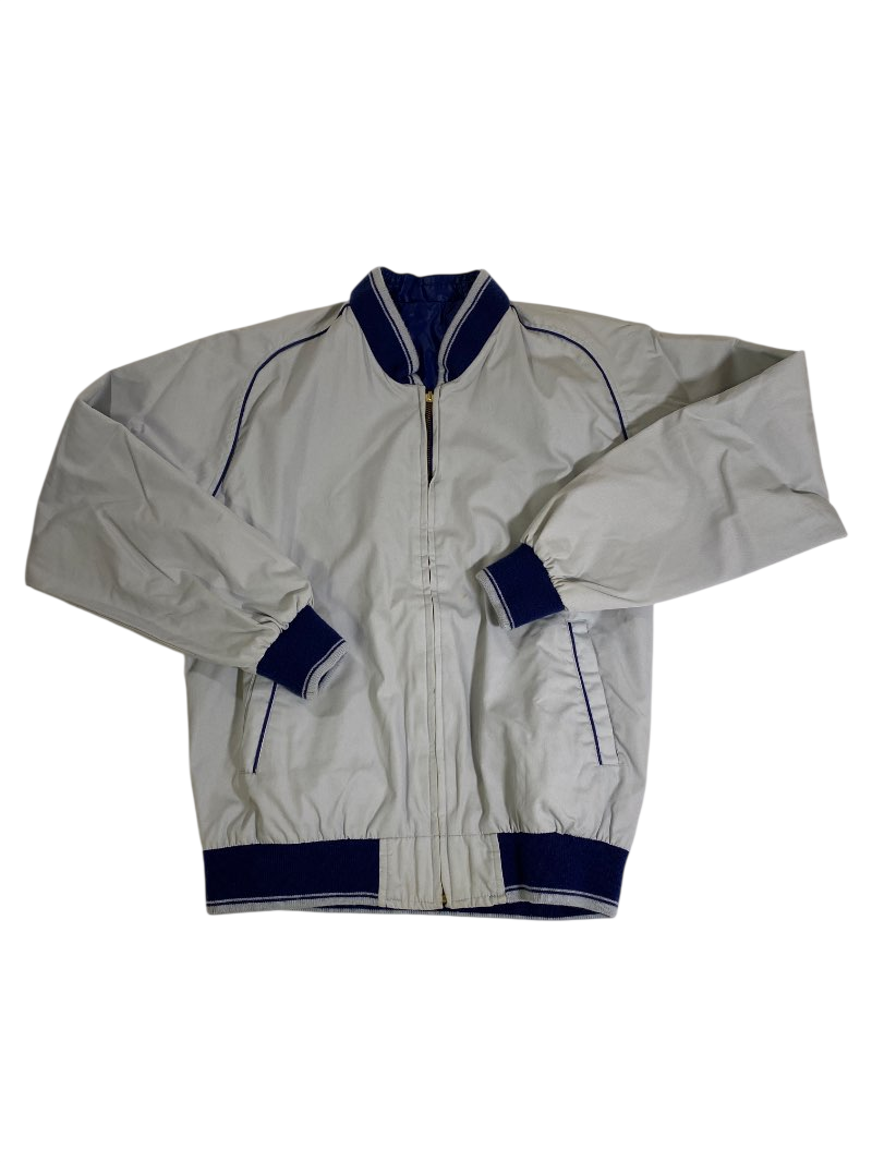 None Retro Bomber Jacket Vintage