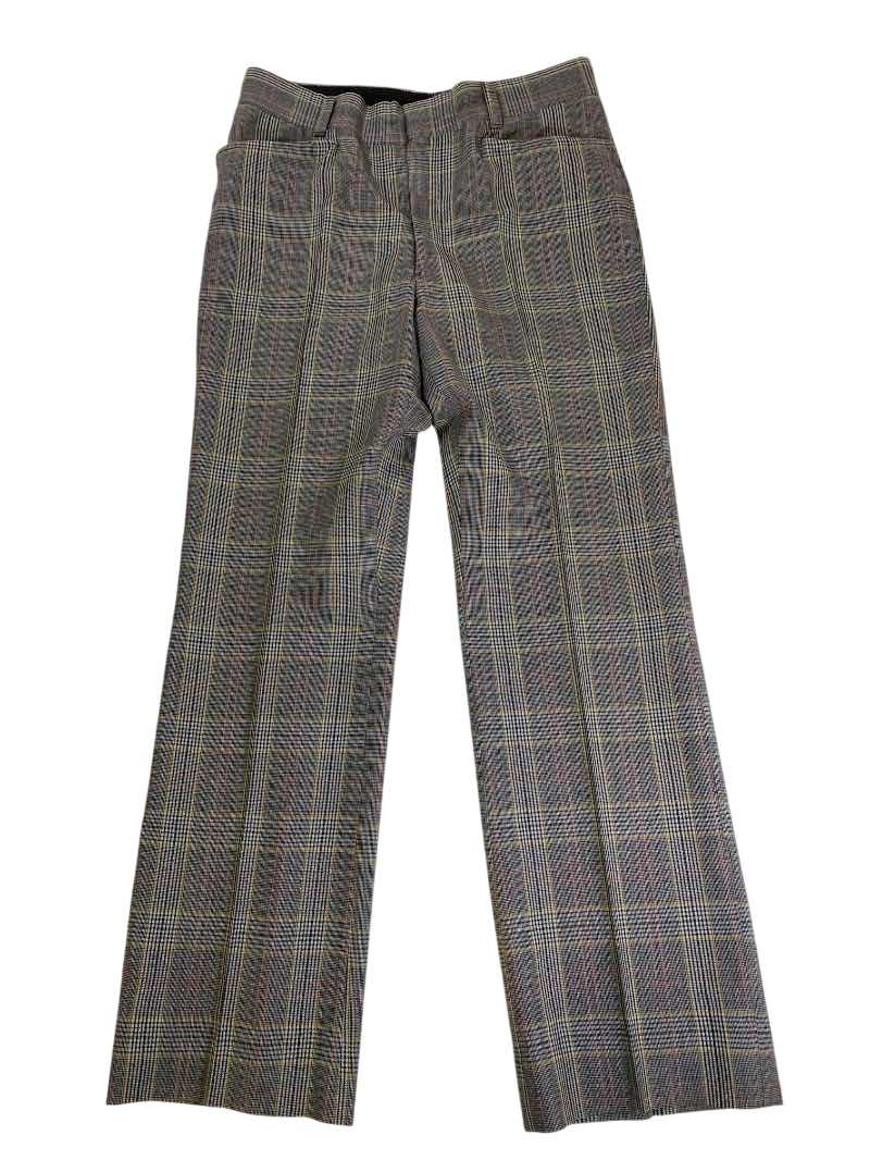 None Plaid Trousers Vintage