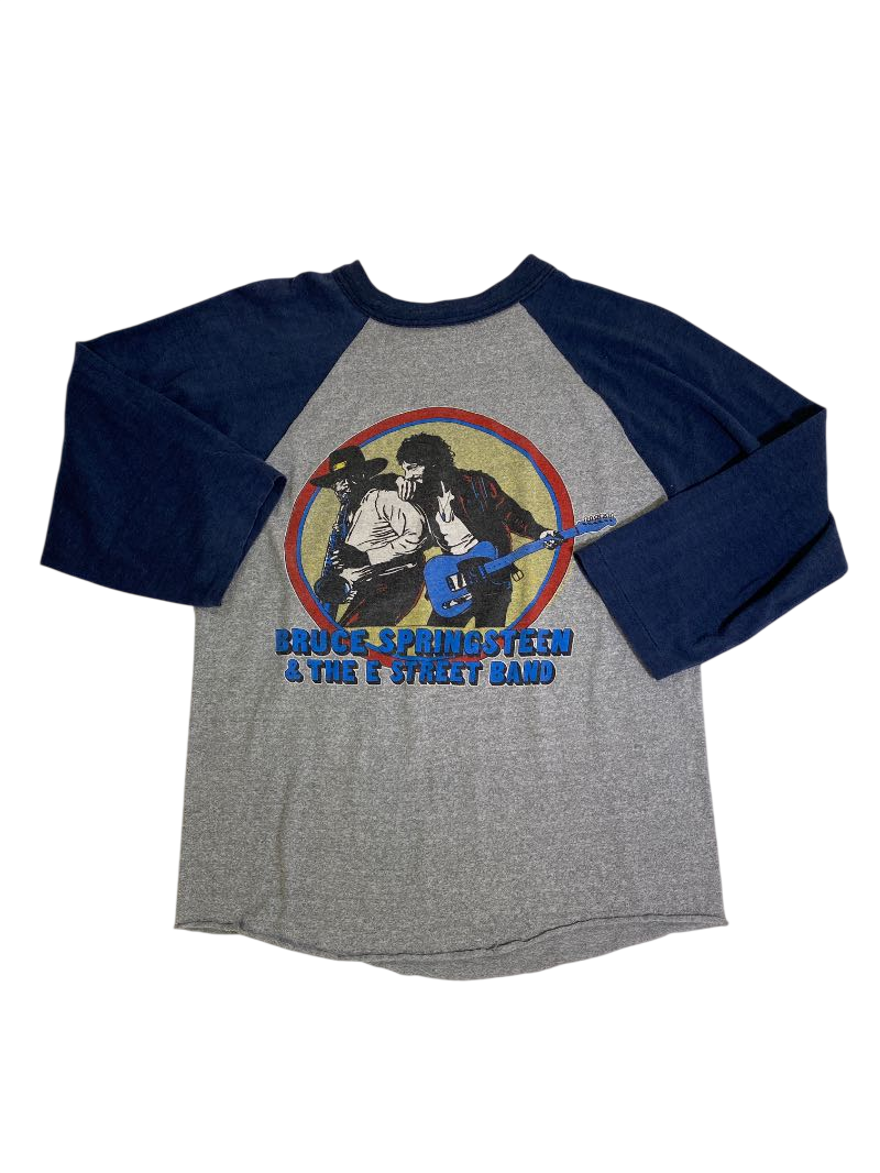 None Graphic Raglan Tee Vintage