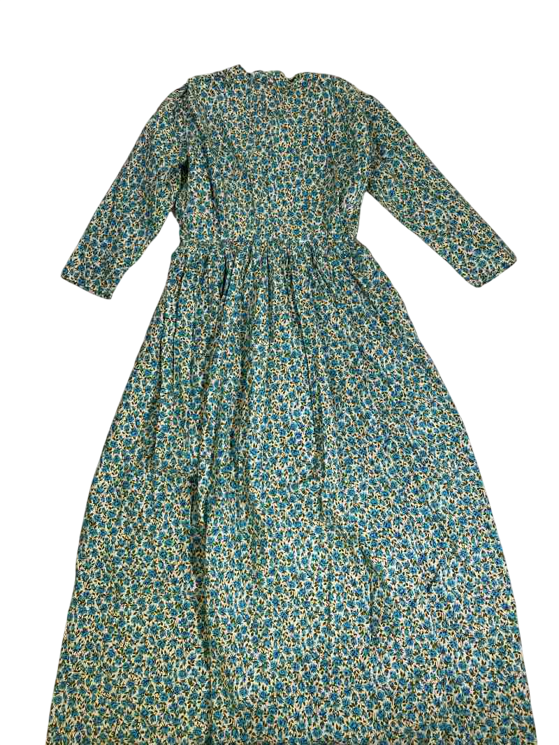None Floral Maxi Dress Vintage