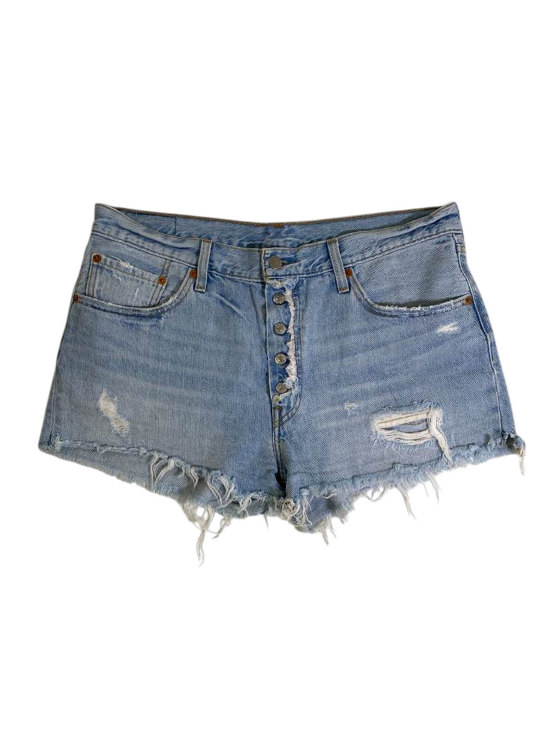 Levi’s  Distressed Denim Shorts Shorts
