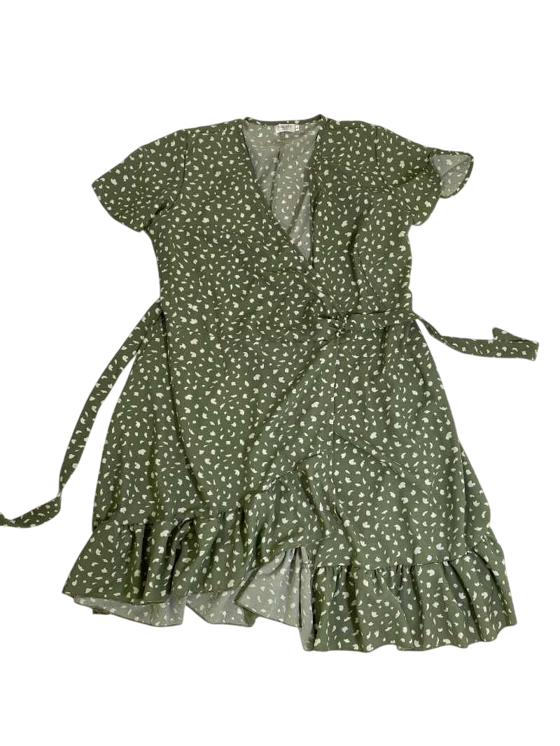 Naggoo  V-Neck Wrap Dress Dresses