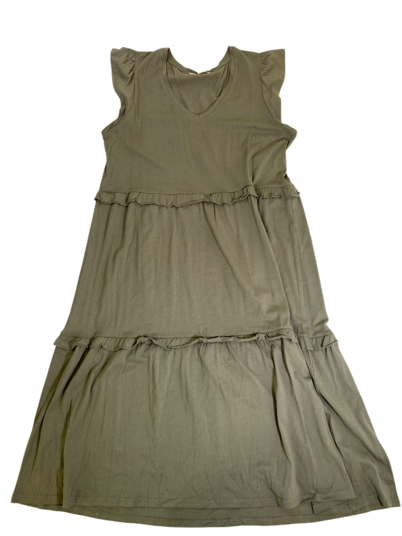 C&C California  Sleeveless Ruffle Dress Dresses