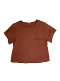 Threads 4 Thoughts  Crew Neck Pocket Tee Short Sleeves