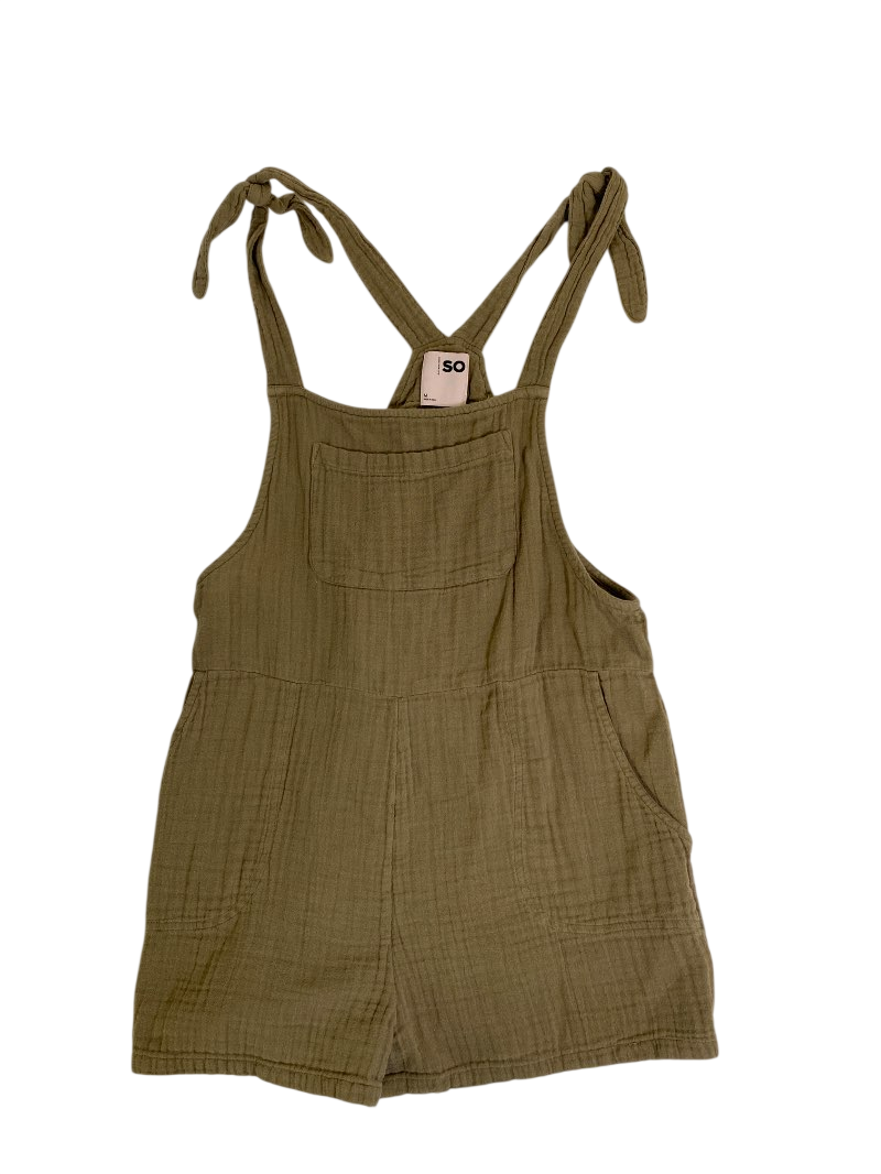 SO Tie-Strap Romper Dresses