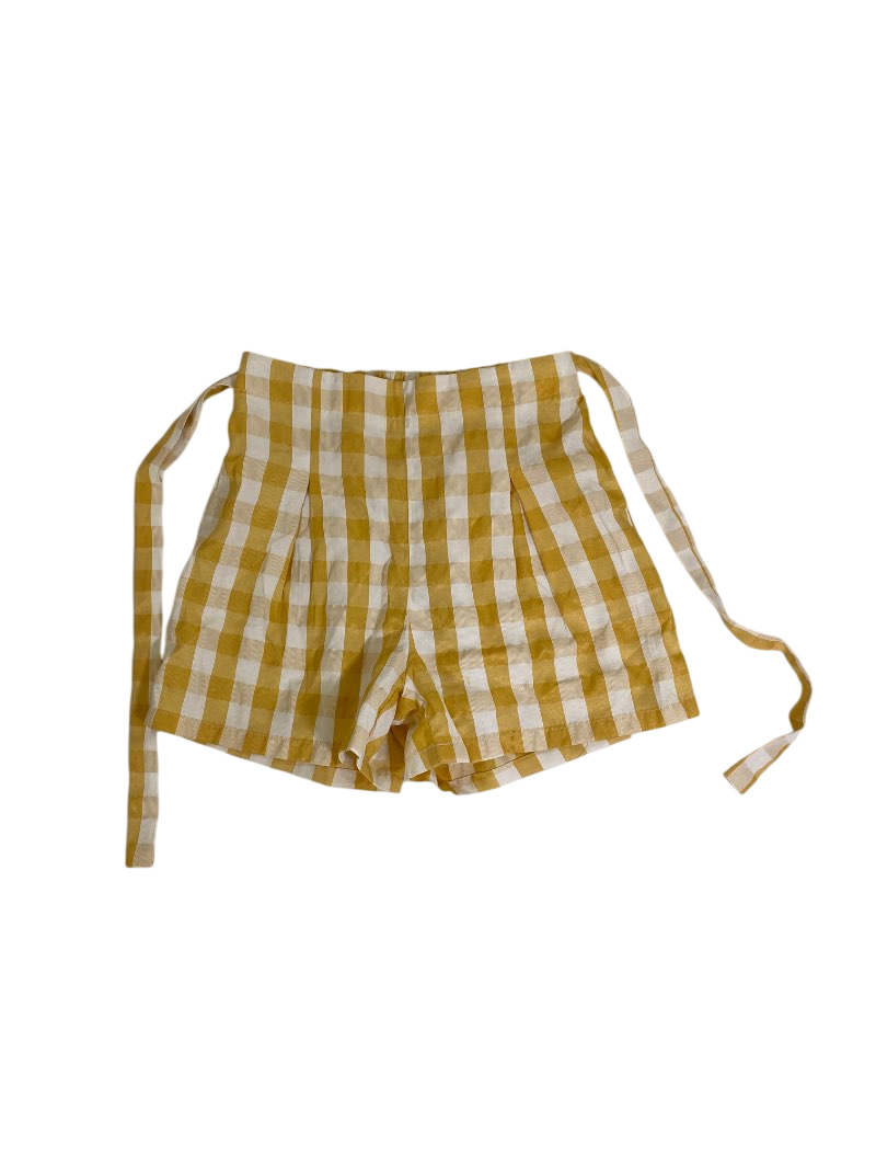 Shein  High-Waisted Tie Shorts Shorts