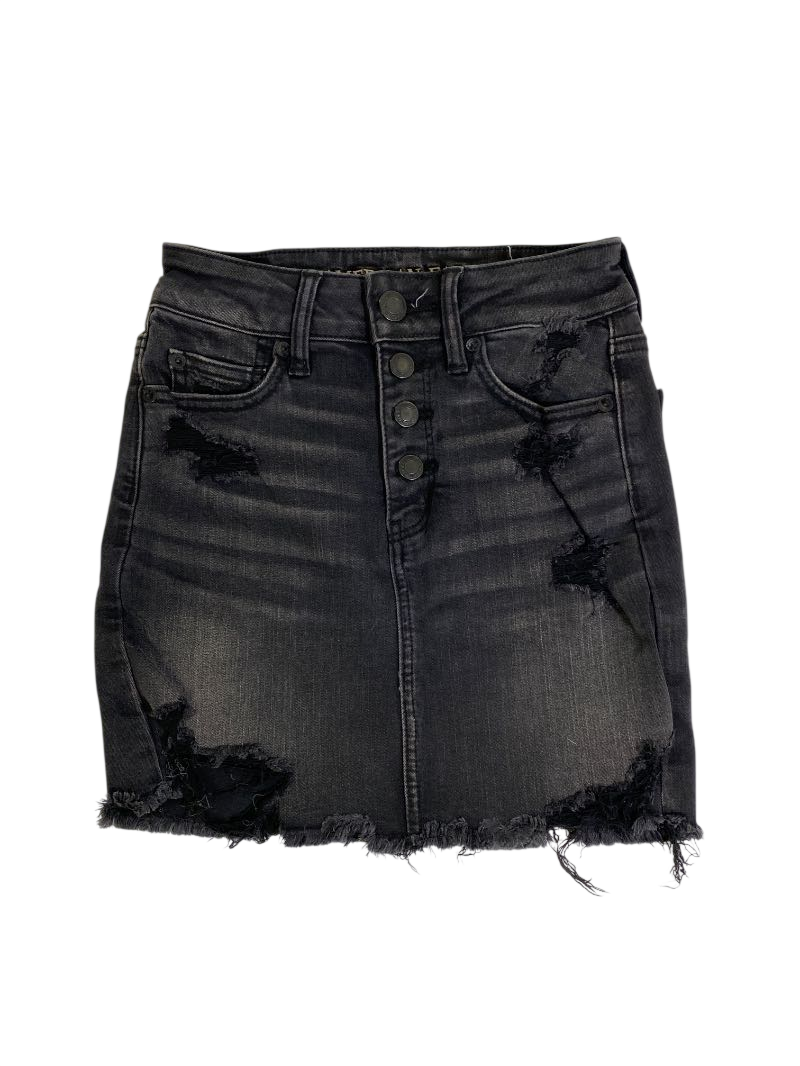American Eagle  Distressed Denim Skirt Skirt
