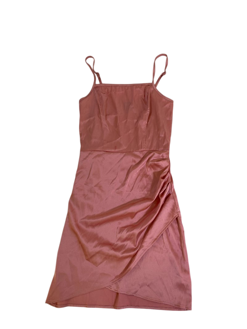 Shein  Ruched satin dress Dresses