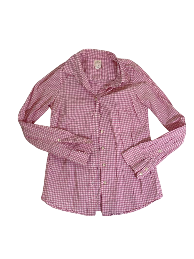 The Perfect Shirt  Gingham Button-Up Long Sleeves