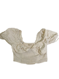 Billabong Cropped puff sleeve top Short Sleeves