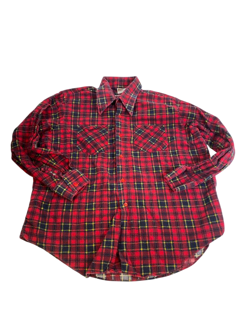 Montgomery Ward Vintage Flannel Shirt Vintage