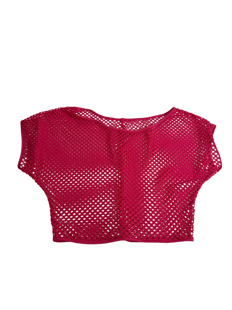 Shein Crochet top Short Sleeves