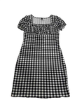 Shein Plaid Ruffled Dress Dresses
